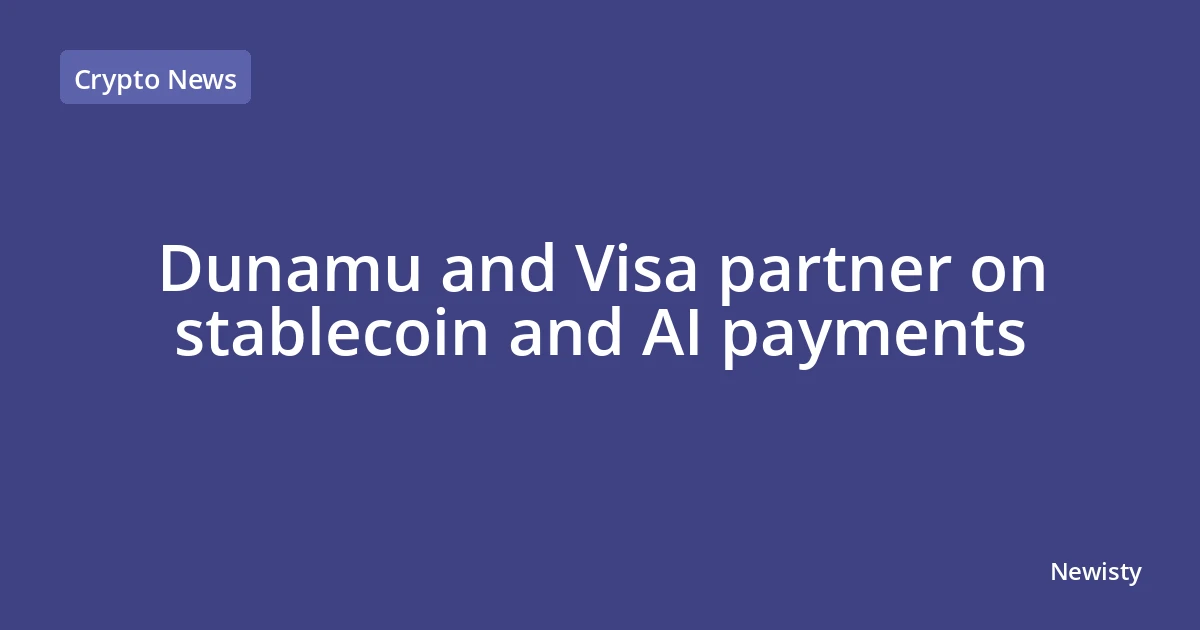 Dunamu and Visa partner on stablecoin and AI payments