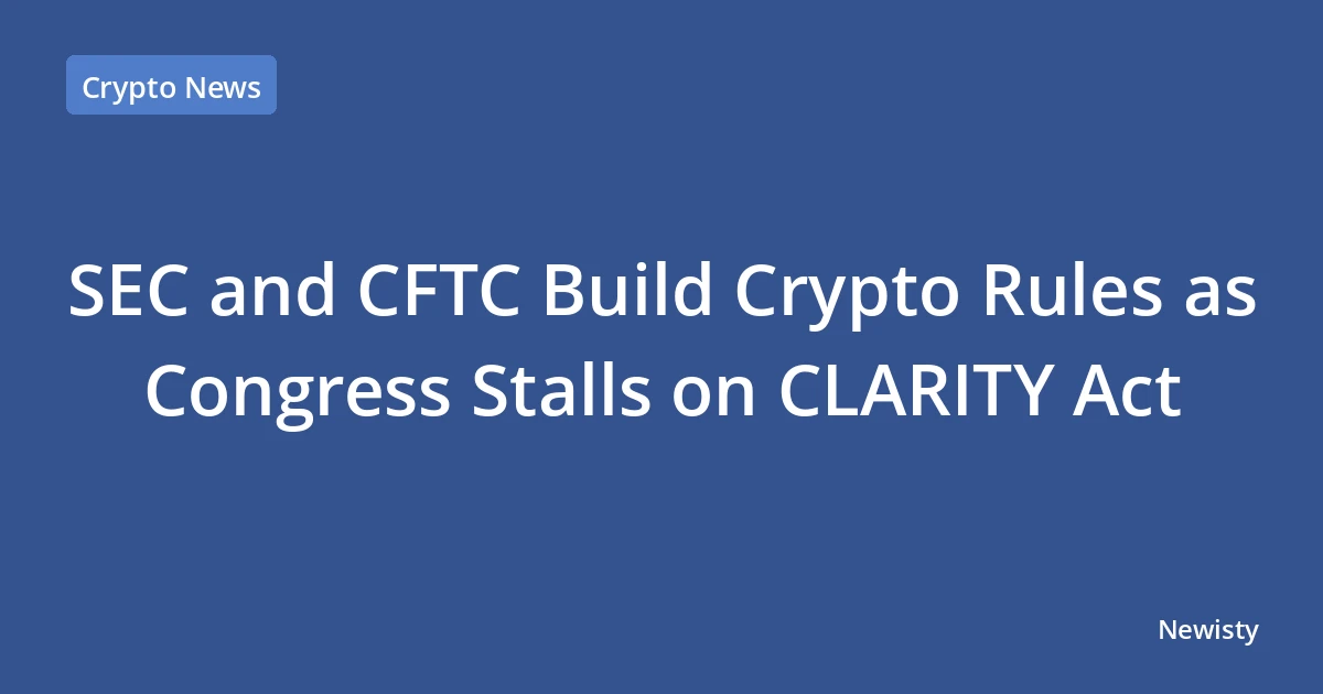 SEC and CFTC Build Crypto Rules as Congress Stalls on CLARITY Act