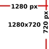 1280x720 Pixel Image Resizer and Editor