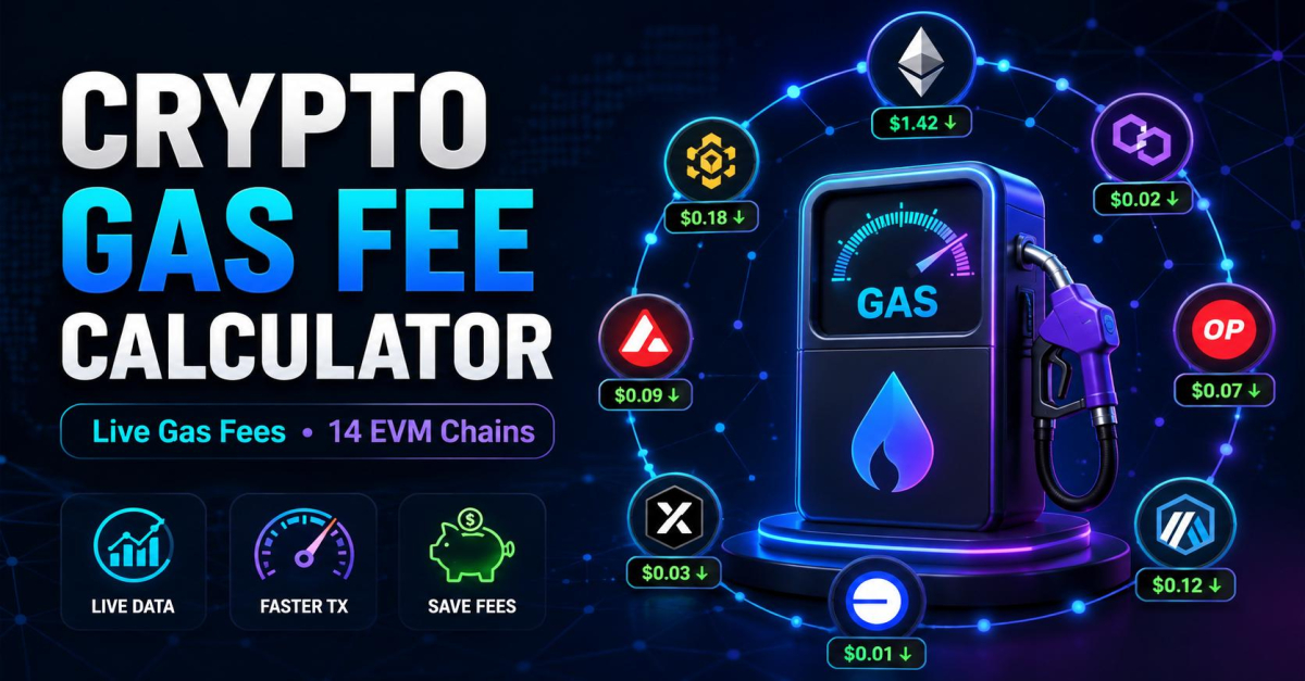 Crypto Gas Fee Calculator | Live EVM Chain Fees in Your Currency - Newisty