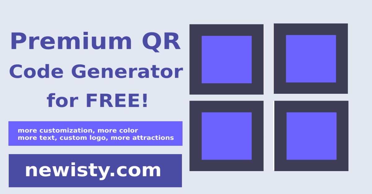 Premium QR Code Generator Online For Free | Test All Pro QR Features ...